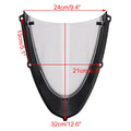 Headlight Fairing Windshield for Aprilia RS 660 (2020–2024) Matt Black/Clear