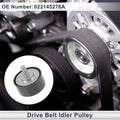 Drive Belt Idler Pulley for Audi Q7 (2005–2015) No. 022145276A Black