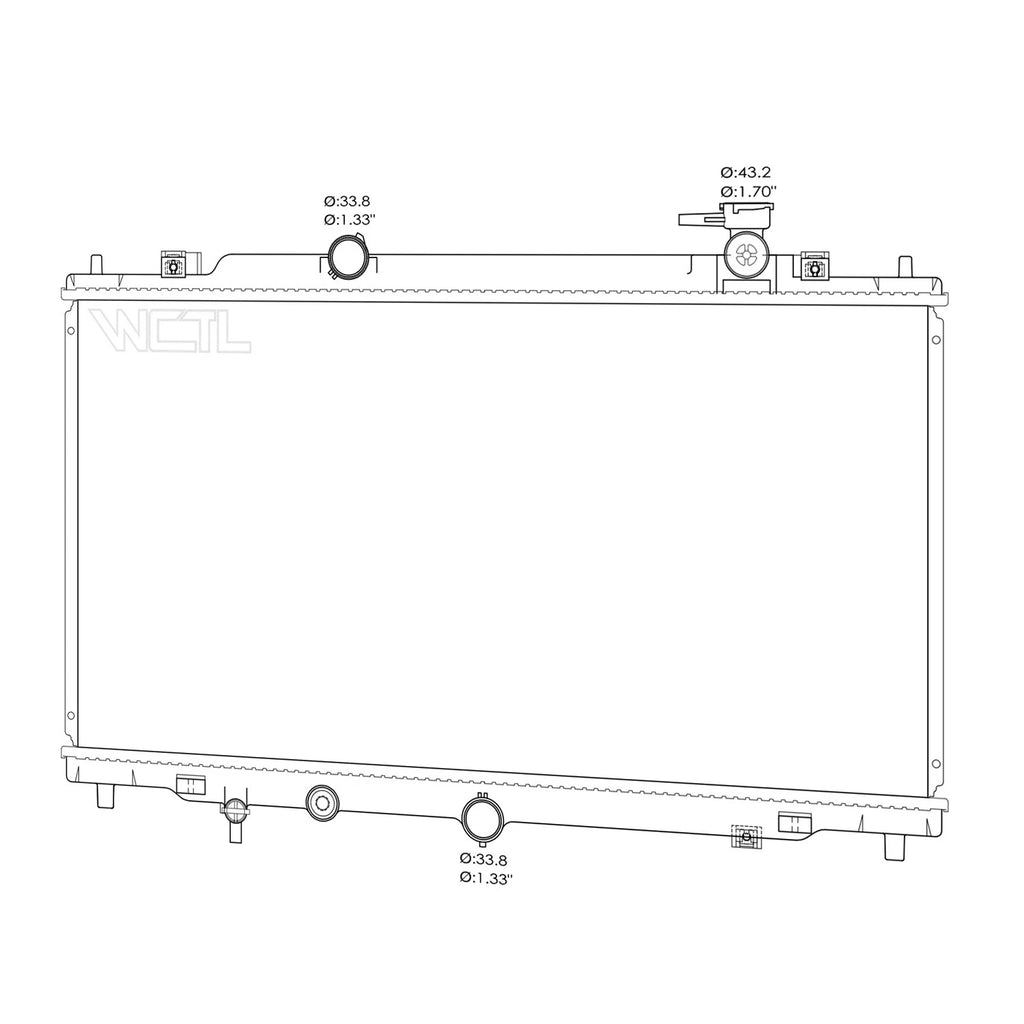 Replacement Radiator for Volkswagen Passat (2012–2016)