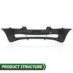 Front Bumper Cover for Hyundai Accent (2006–2010)