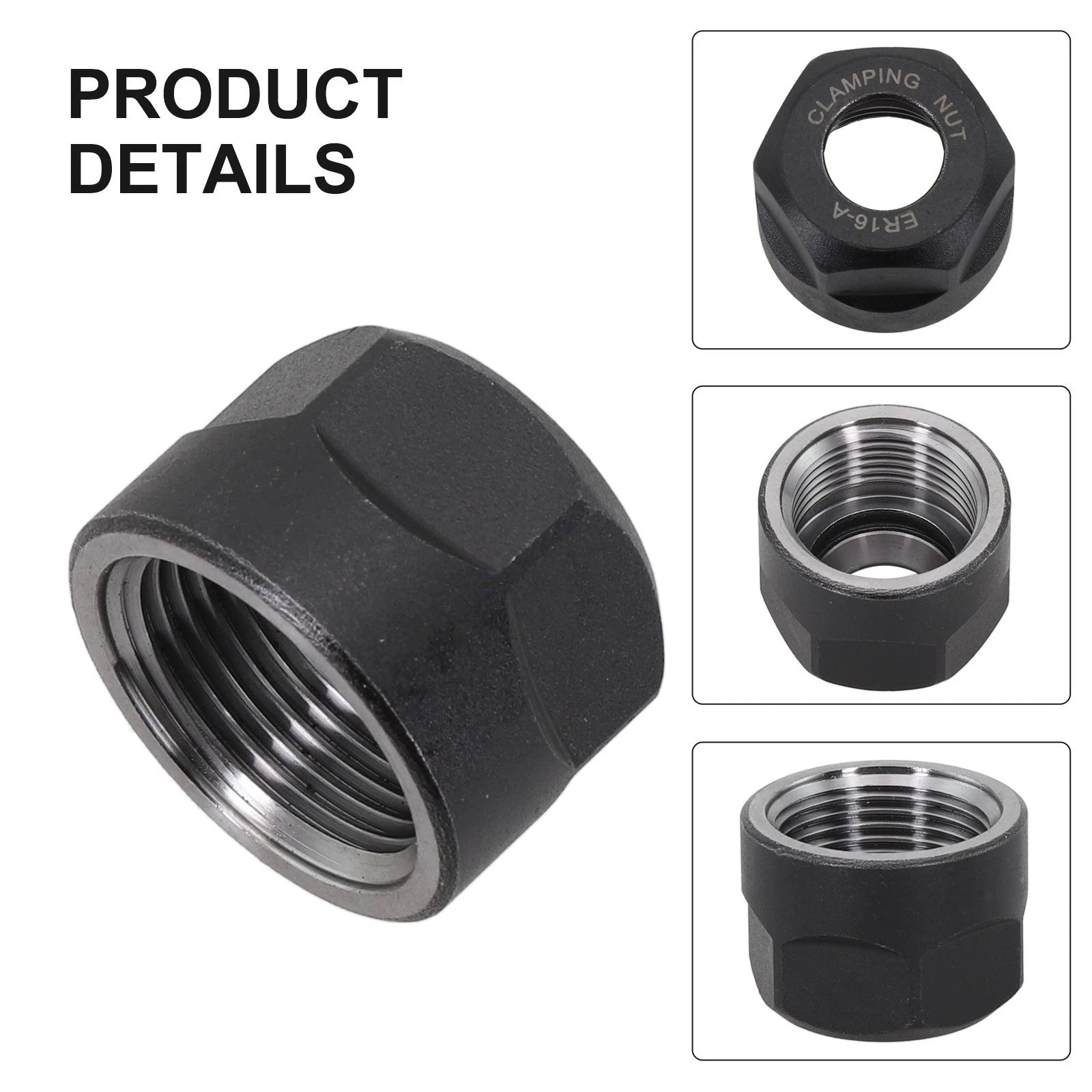 Collet Clamping Nut for ER16A Spindle Machines (Compatible with )