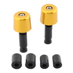 Handlebar Grips for Universal Motorcycle (1in/25.4mm) - Gold