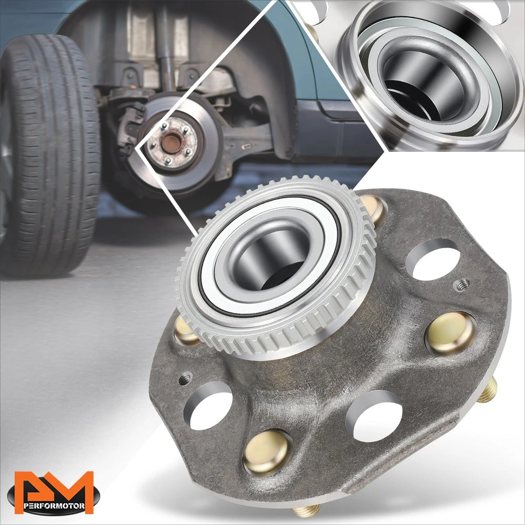 Rear Wheel Hub Bearing Assembly +4 Studs for Honda Accord (1998–2002)