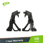 Set of 2 Front Bumper Side Brackets for Chevrolet Silverado 1500 (2016–2018)