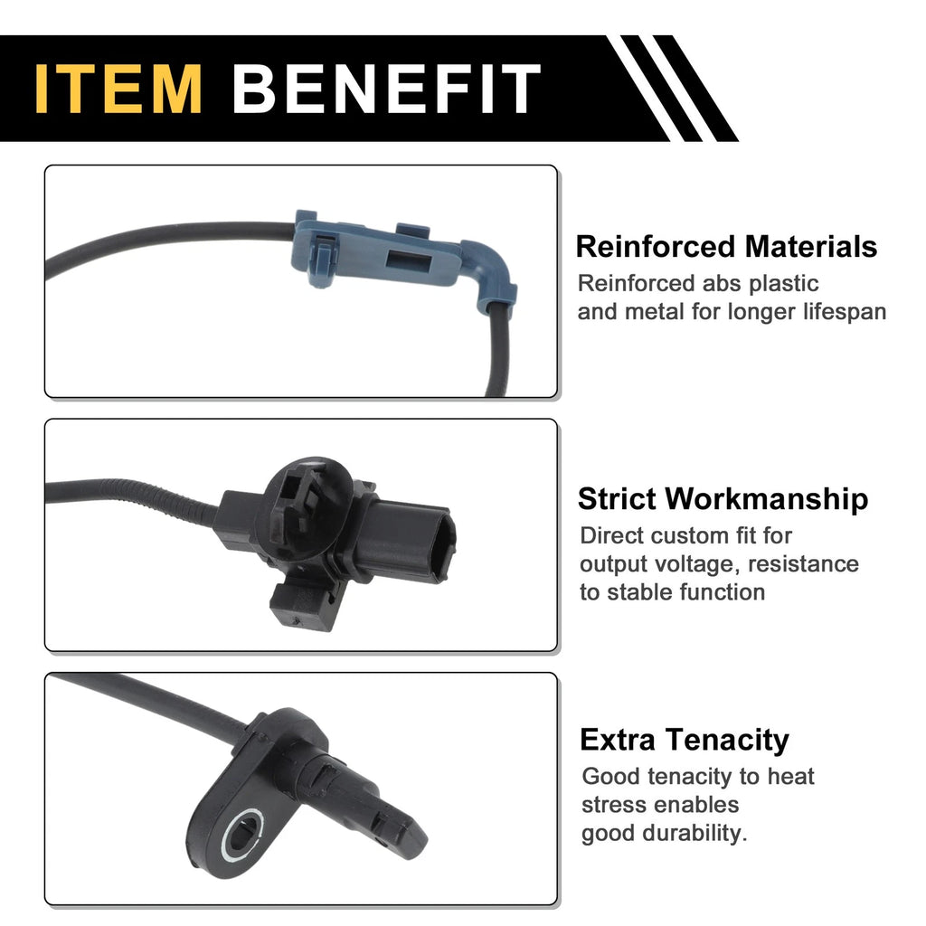 ABS Wheel Speed Sensor No. 57455SWA013 for Honda CR-V (2007–2011) Front Left
