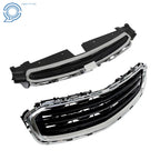 Front Upper & Lower Grille Chrome for Chevy Cruze Limited (2015–2016)