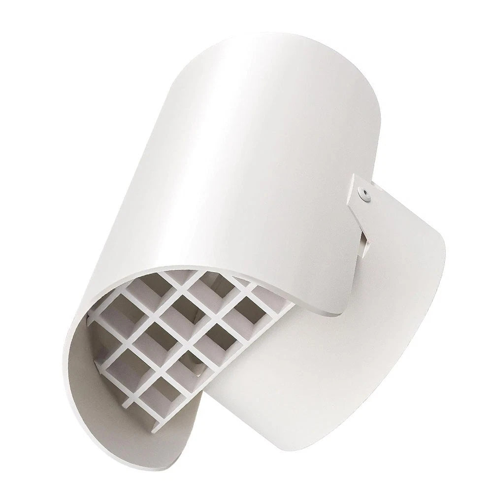 Exhaust Pipe Cover for Radon Fan Systems (Smoke Ducts, Roof Vent Pipes)