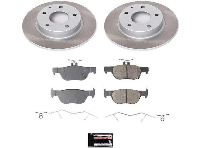 Rear Brake Pad and Rotor Kit for Mazda CX-30 (2020–2023) JT131TT