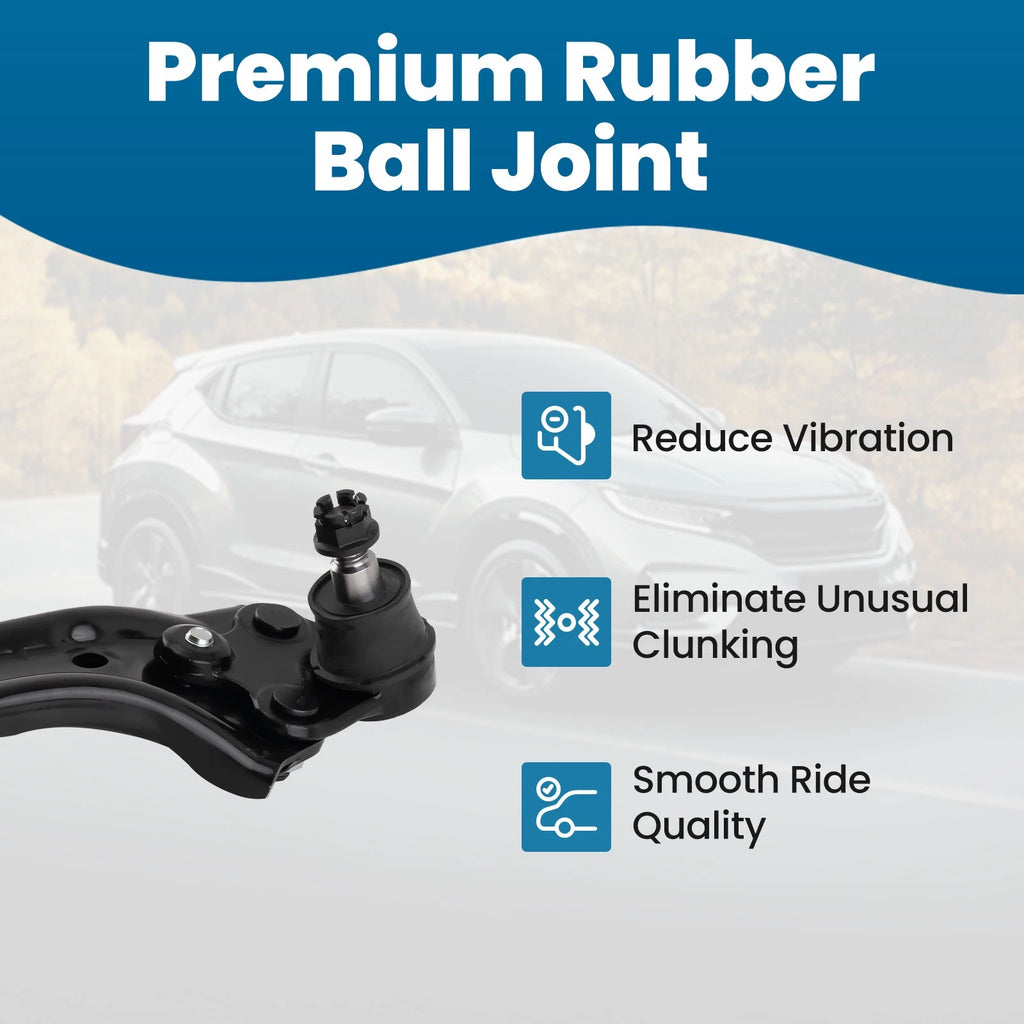 Right Front Suspension Lower Control Arm with Ball Joint for 2016–2022 Honda HR-V