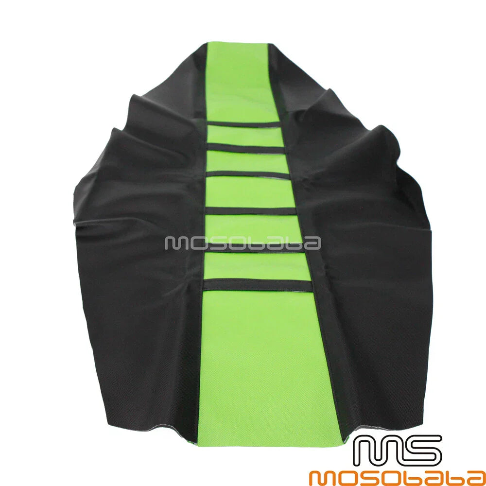 Rubber Ribbed Seat Cushion Cover for Kawasaki KLX110 KLX250 KLX400 (2002-2023)