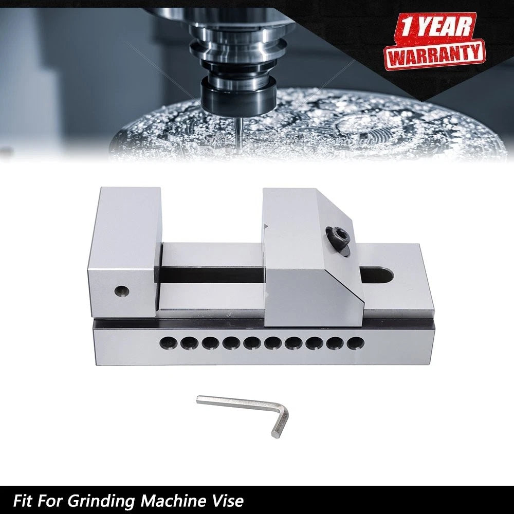 Precision Toolmakers Vise for Lathe Milling Machine (4" Ã 9-3/4")