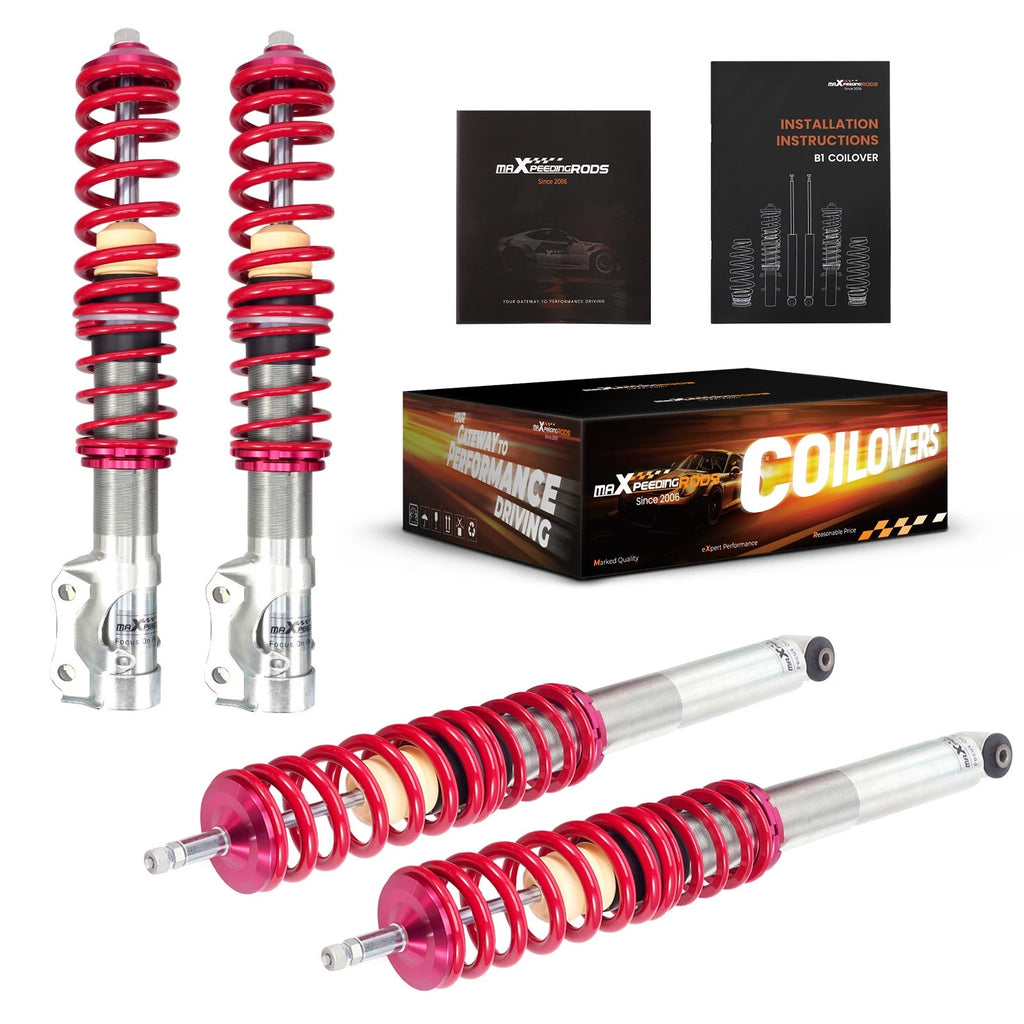 Coilovers Lowering Kit for VW Golf GTi Jetta MK2 MK3 (1983–1998)