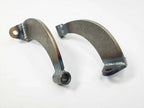 Headlight Stands Pair with Chrome Dietz Buckets Custom Steel Frame Mount