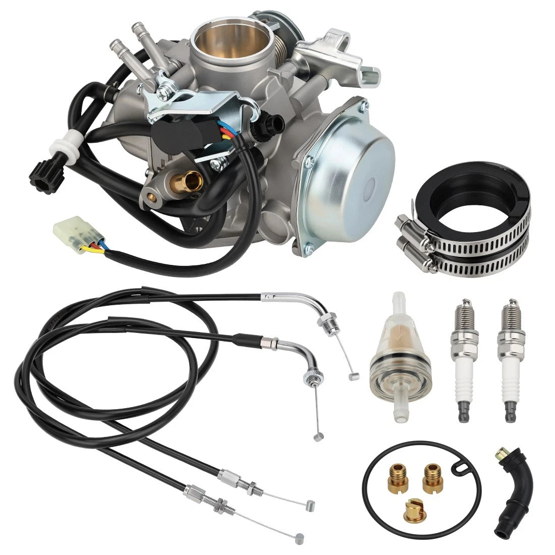 Carburetor for Honda VTX1300C (2004–2009) w/ Intake Manifold & Throttle Cable