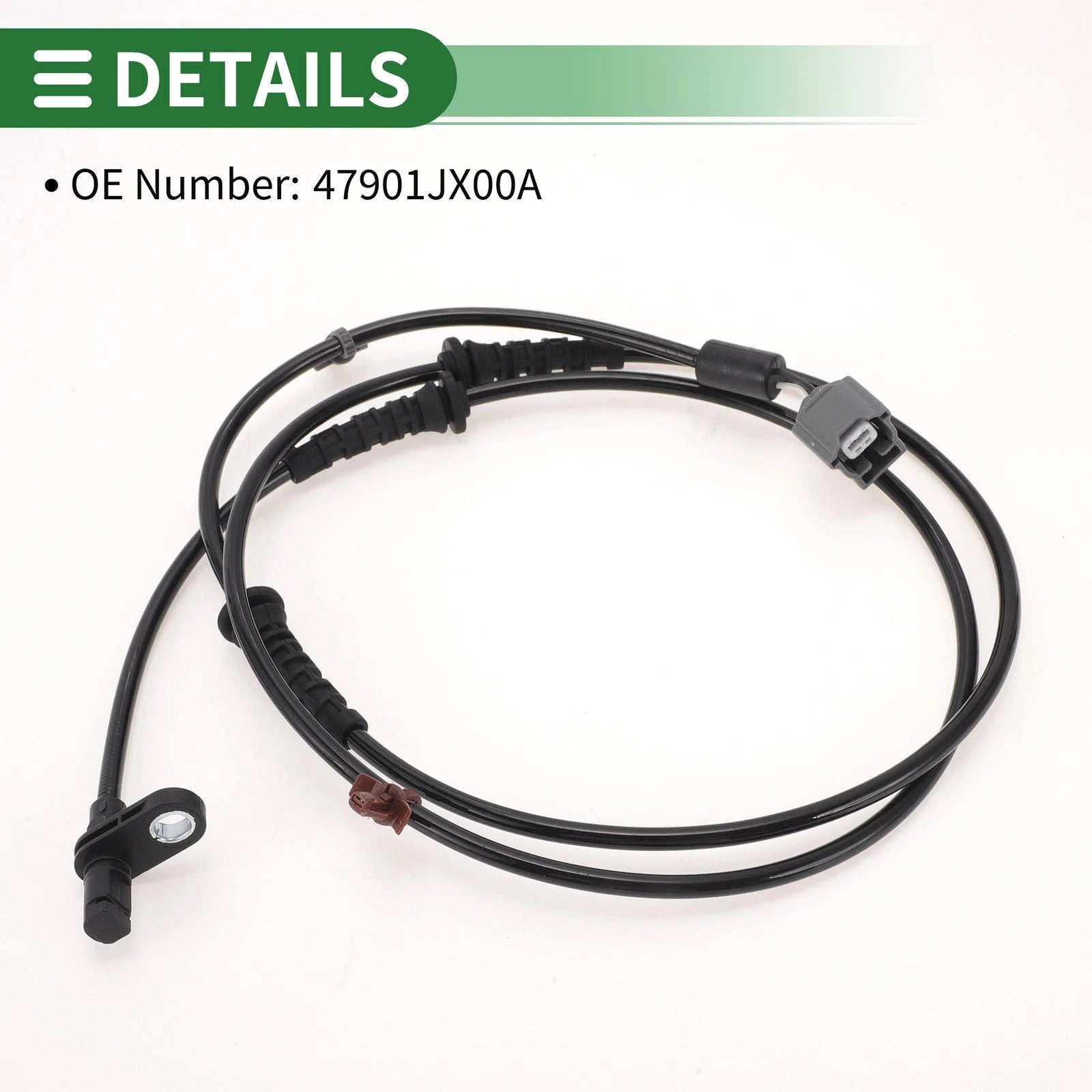 ABS Wheel Speed Sensor No. 47901JX00A for Nissan NV200 (2013–2020) Rear Left