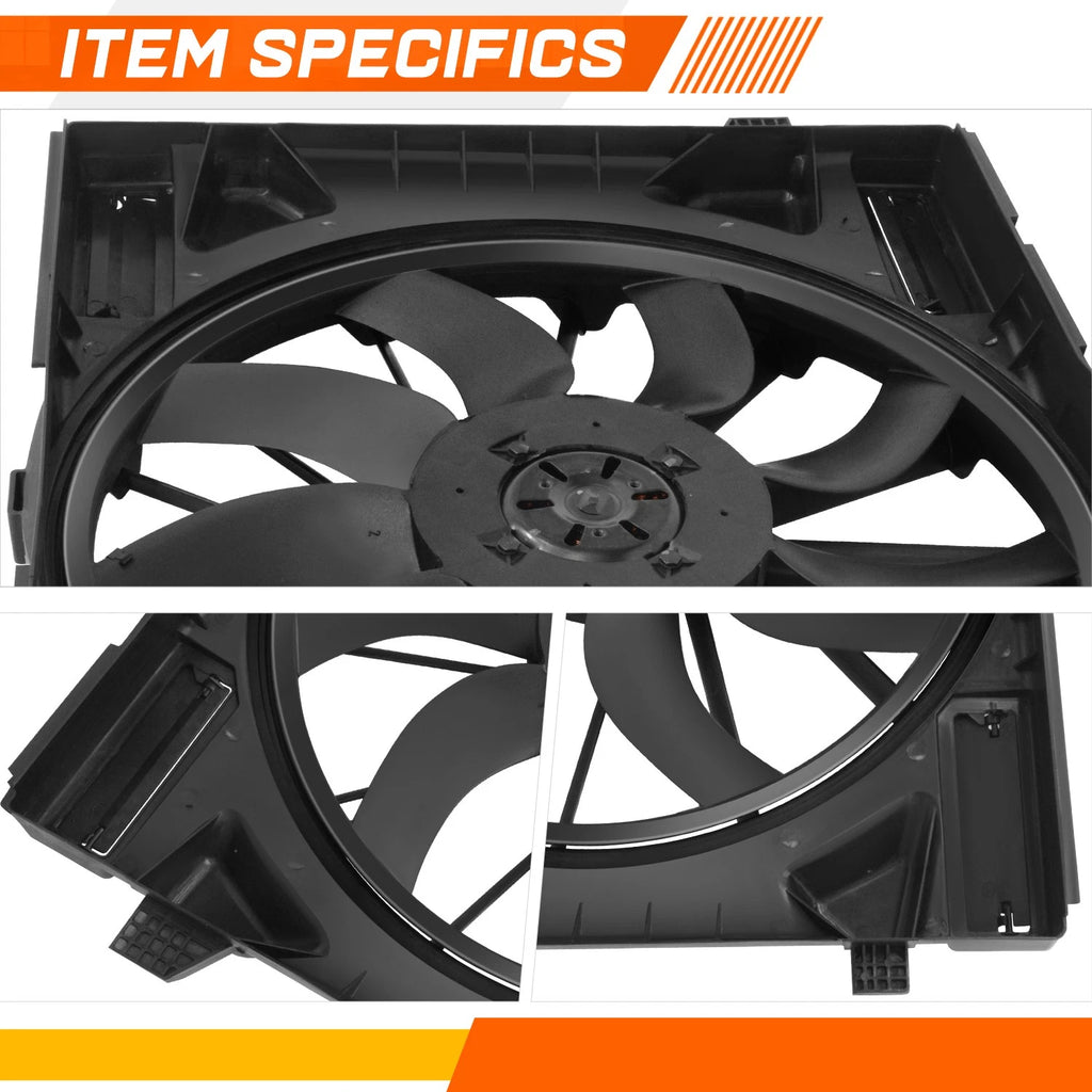 Radiator Cooling Fan Assembly for Dodge Durango (2021–2025)