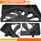Radiator Cooling Fan Assembly for Dodge Durango (2021–2025)