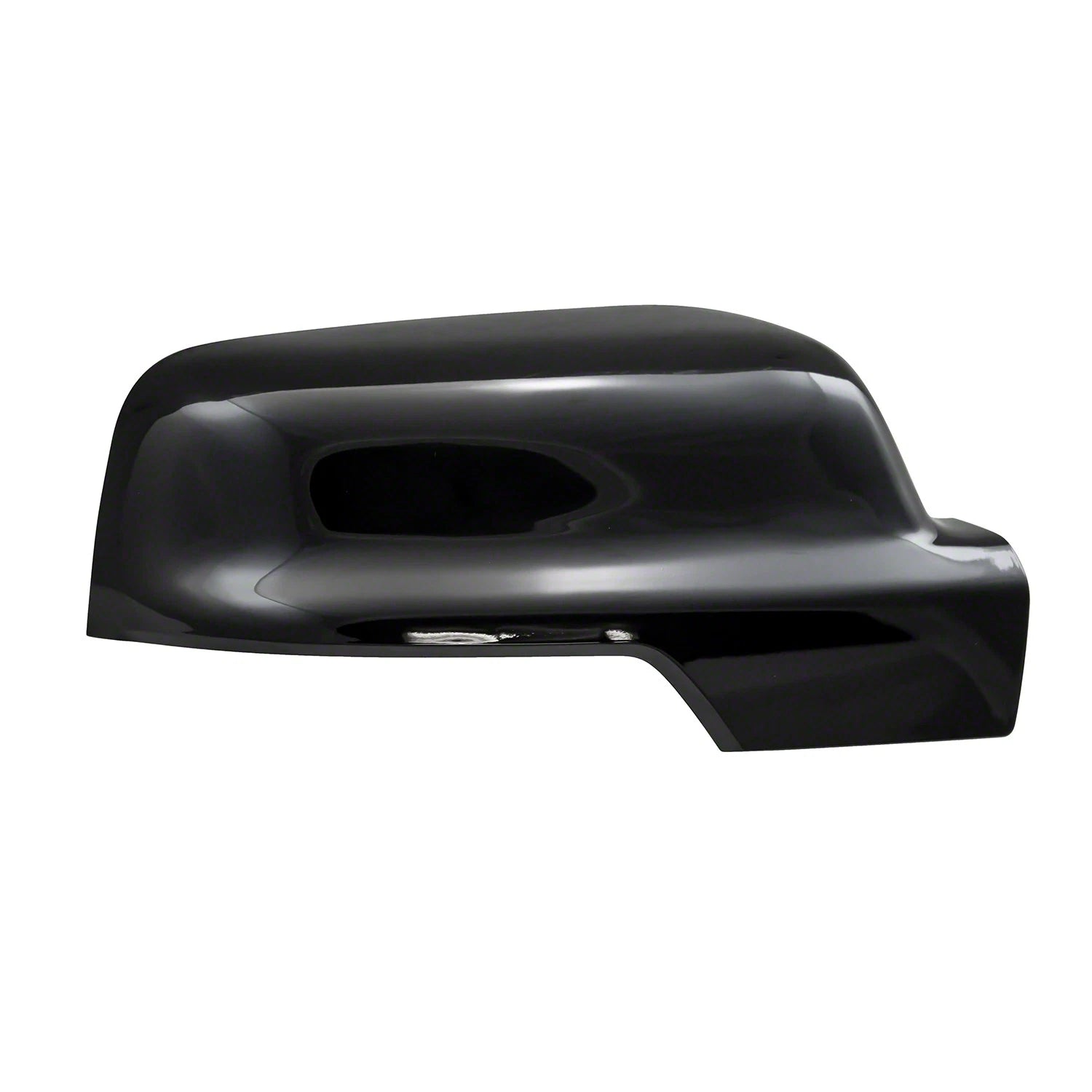Mirror Covers Top Half Set Gloss Black with Turn Signal for Ram 1500 (2019–2021)