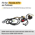 Handlebar & Starter Relay Switch for Honda Rancher 350 TRX350FM TRX350TM (2006)