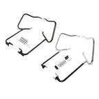 Chrome/Black Saddlebags Guards Crash Bars for Harley Touring Road King (2014–2024)