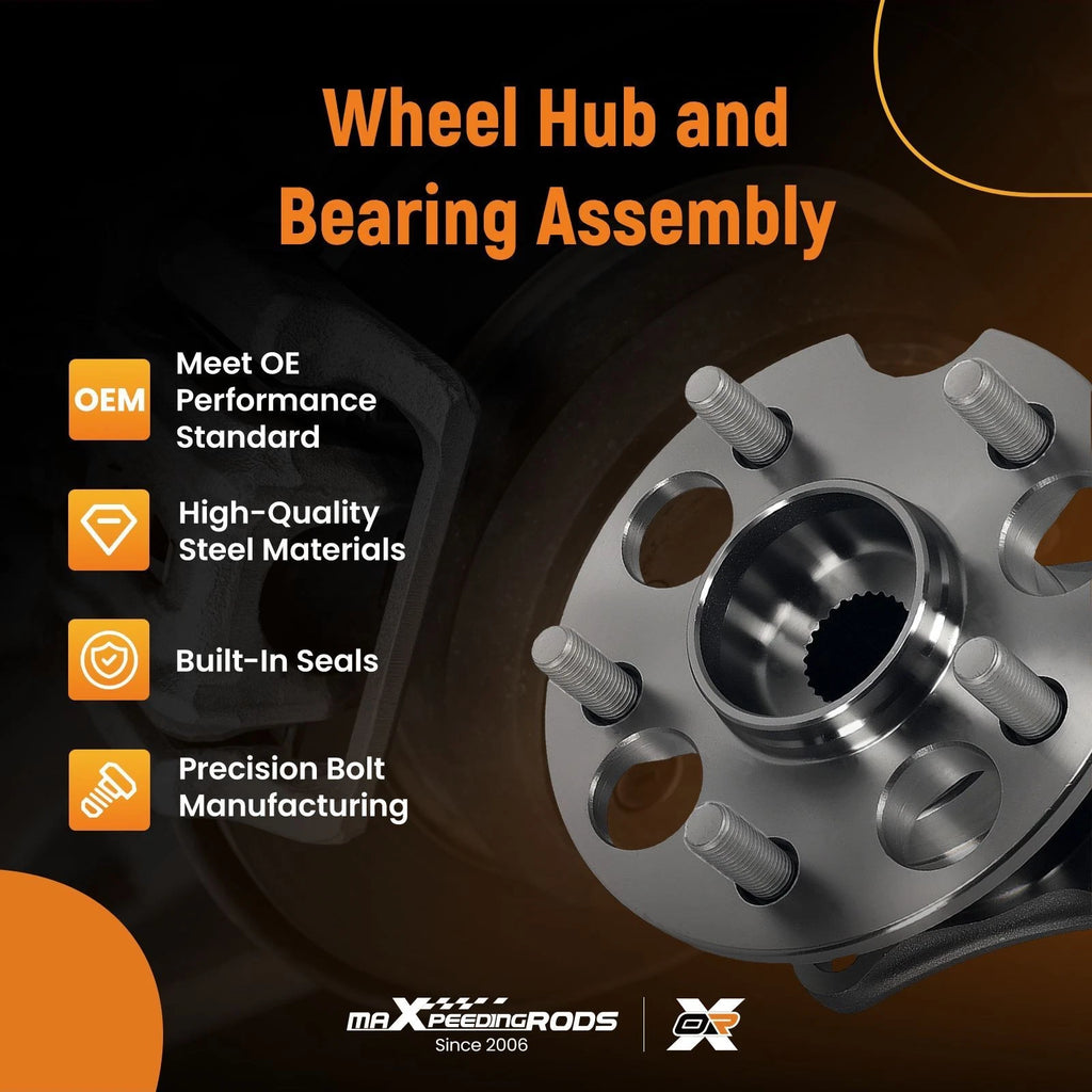Rear Right Wheel Bearing Hub Assembly for Lexus RX330 (2004–2006 AWD)