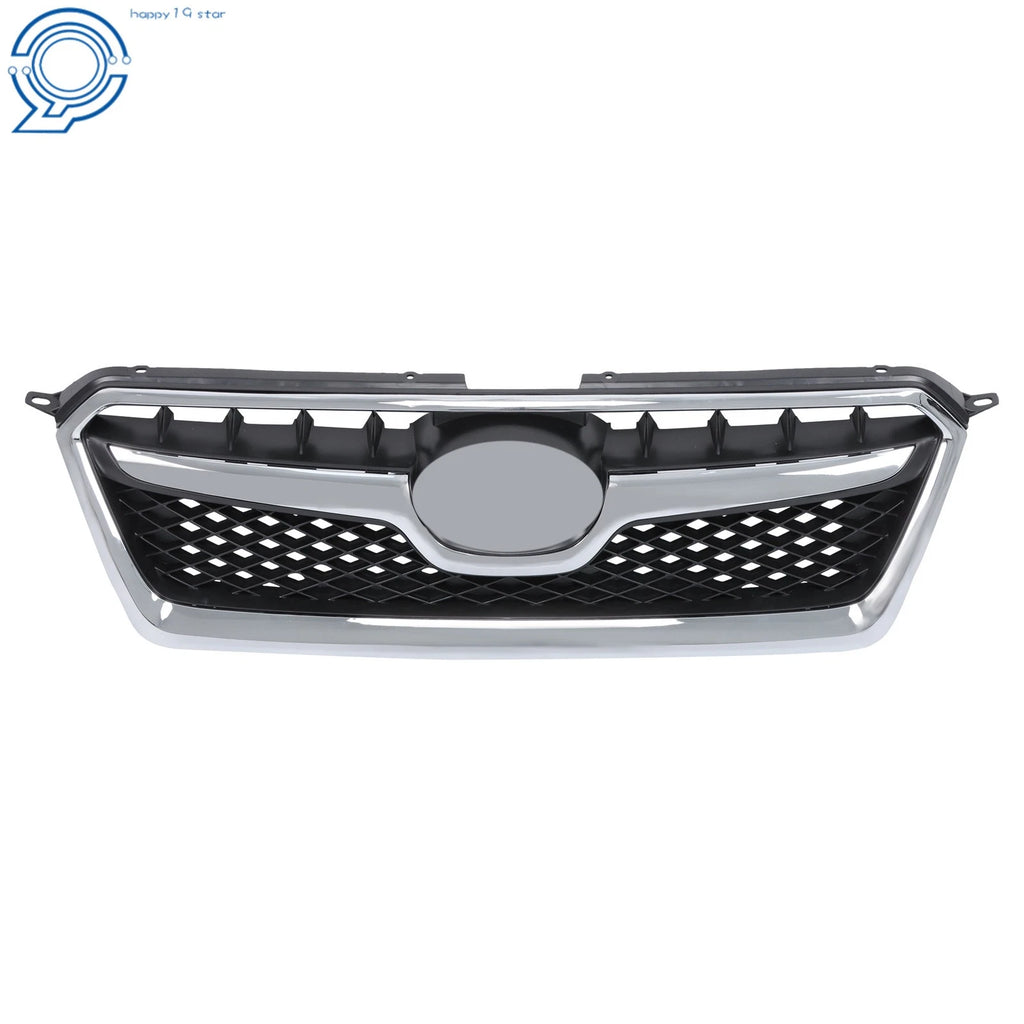Chrome Trim Front Bumper Upper Grille for Subaru XV Crosstrek (2013–2015)