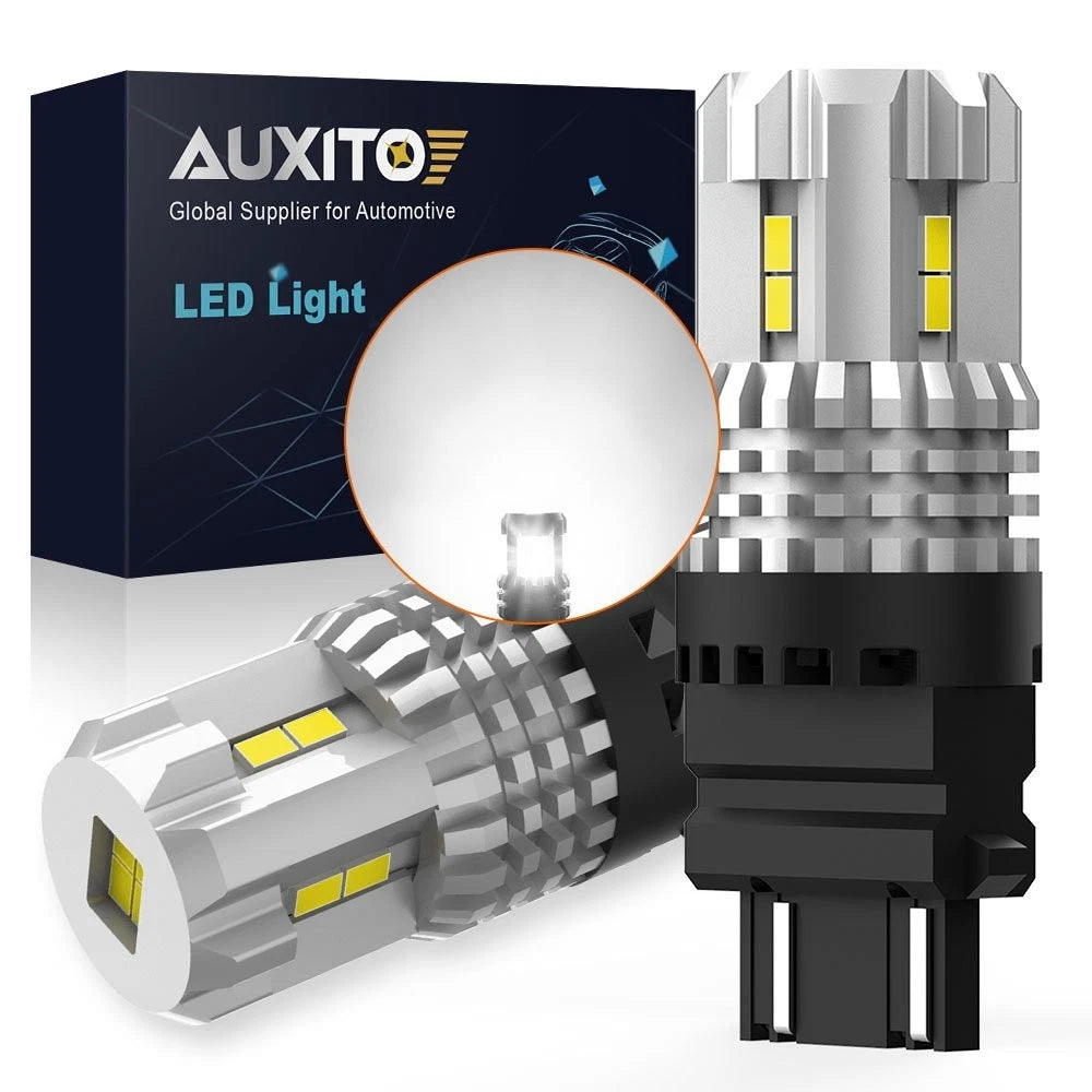 2X AUXITO 3156 3157 LED Reverse Backup Light Bulb White (12K Series)