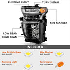 LED Headlights for Chevy Silverado 2500HD 3500HD (2020–2023)