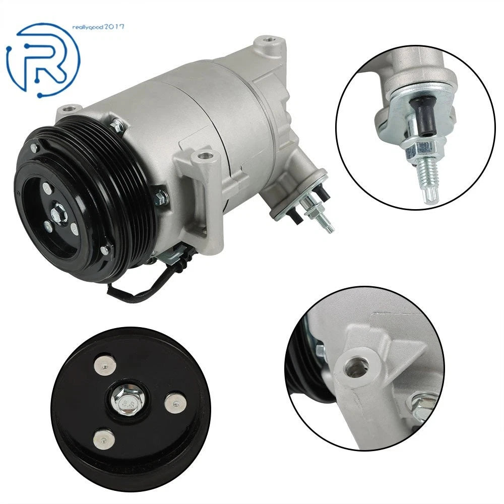 1X A/C Compressor With Clutch for Chevy Malibu Buick Regal (2013–2016)