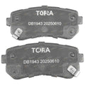 Rear Disc Brake Pad Set for Kia Rio JB (2005 - 2010)