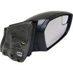 Right Side Power Mirror for Ford Escape (2017–2019) Manual Folding Textured Black