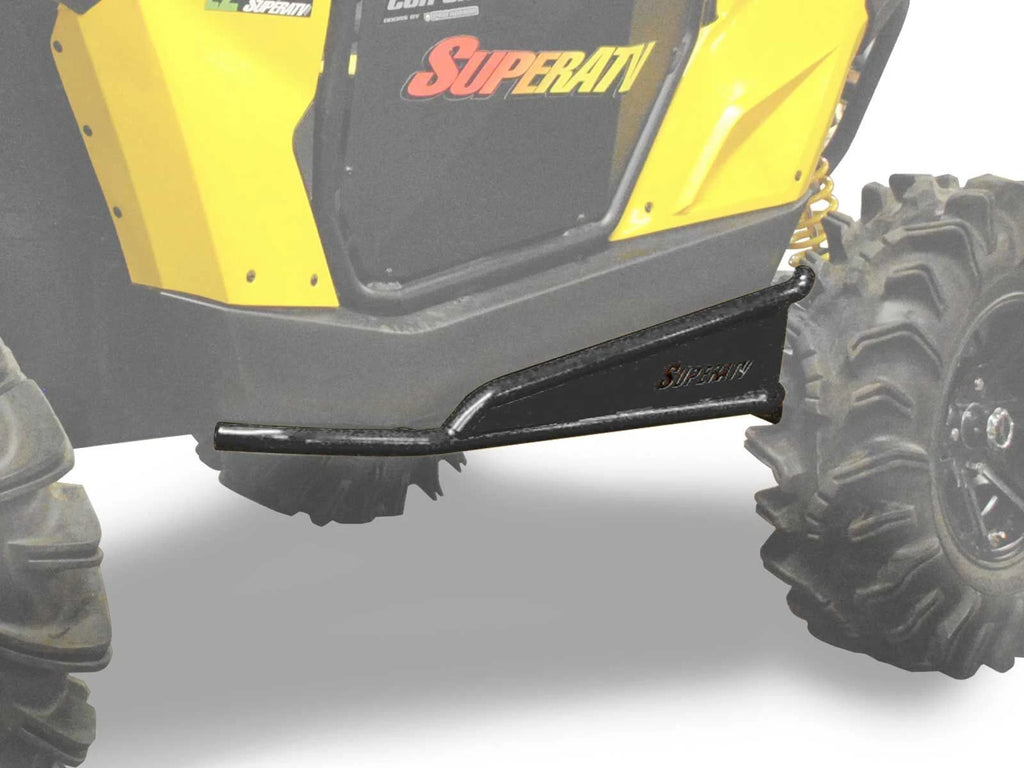 Heavy Duty Rock Slider Nerf Bars for Can-Am Maverick 1000 (2013–2023) - Black