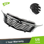 Set of 2 Front Upper Grille Replacements for Chevrolet Equinox (2022–2023)