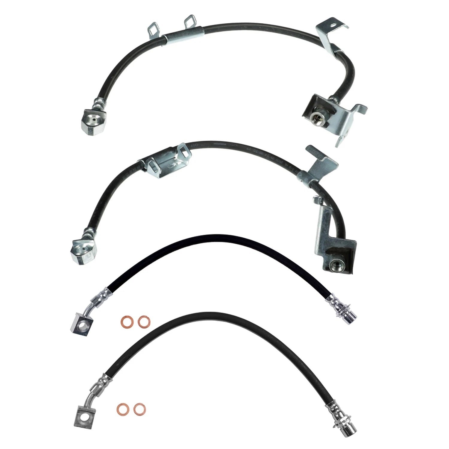 Sunsong Brake Hydraulic Hose Kit for Silverado 1500 (2014–2018)