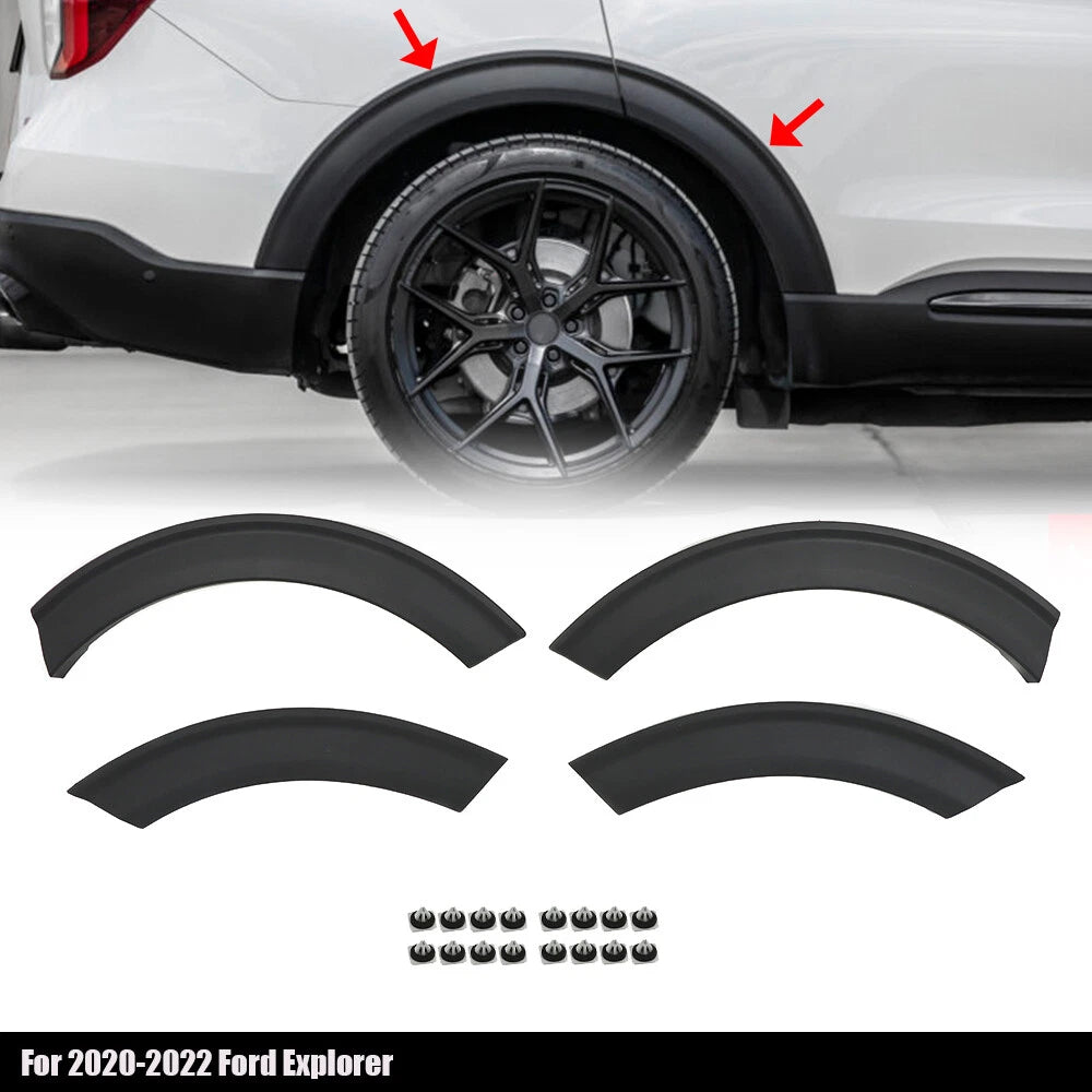 Wheelhouse Molding Fender Flares for Ford Explorer (2020–2022)