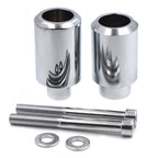Chrome Frame Slider Crash Protector for Honda CBR 600 F4 / F4i (1999–2007)