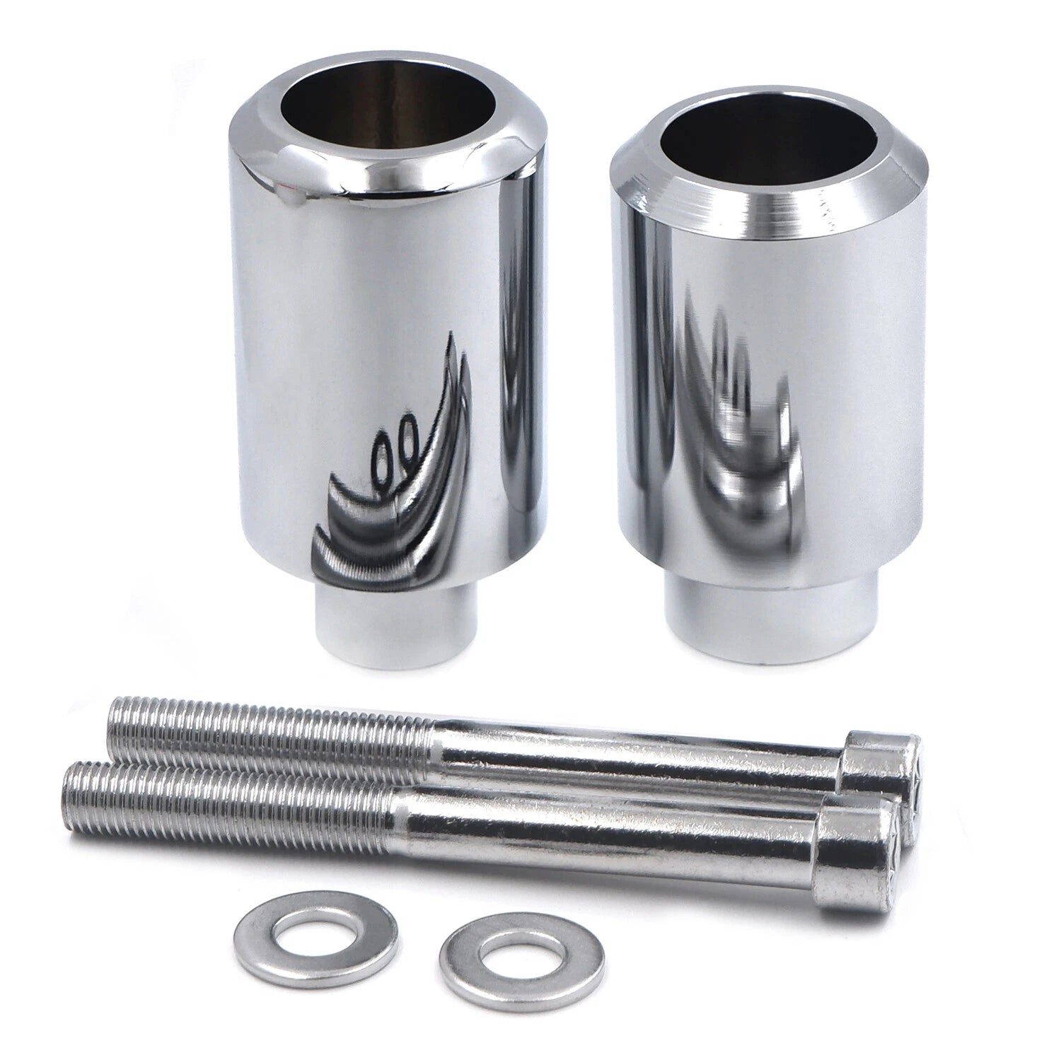 Chrome Frame Slider Crash Protector for Honda CBR 600 F4 / F4i (1999–2007)