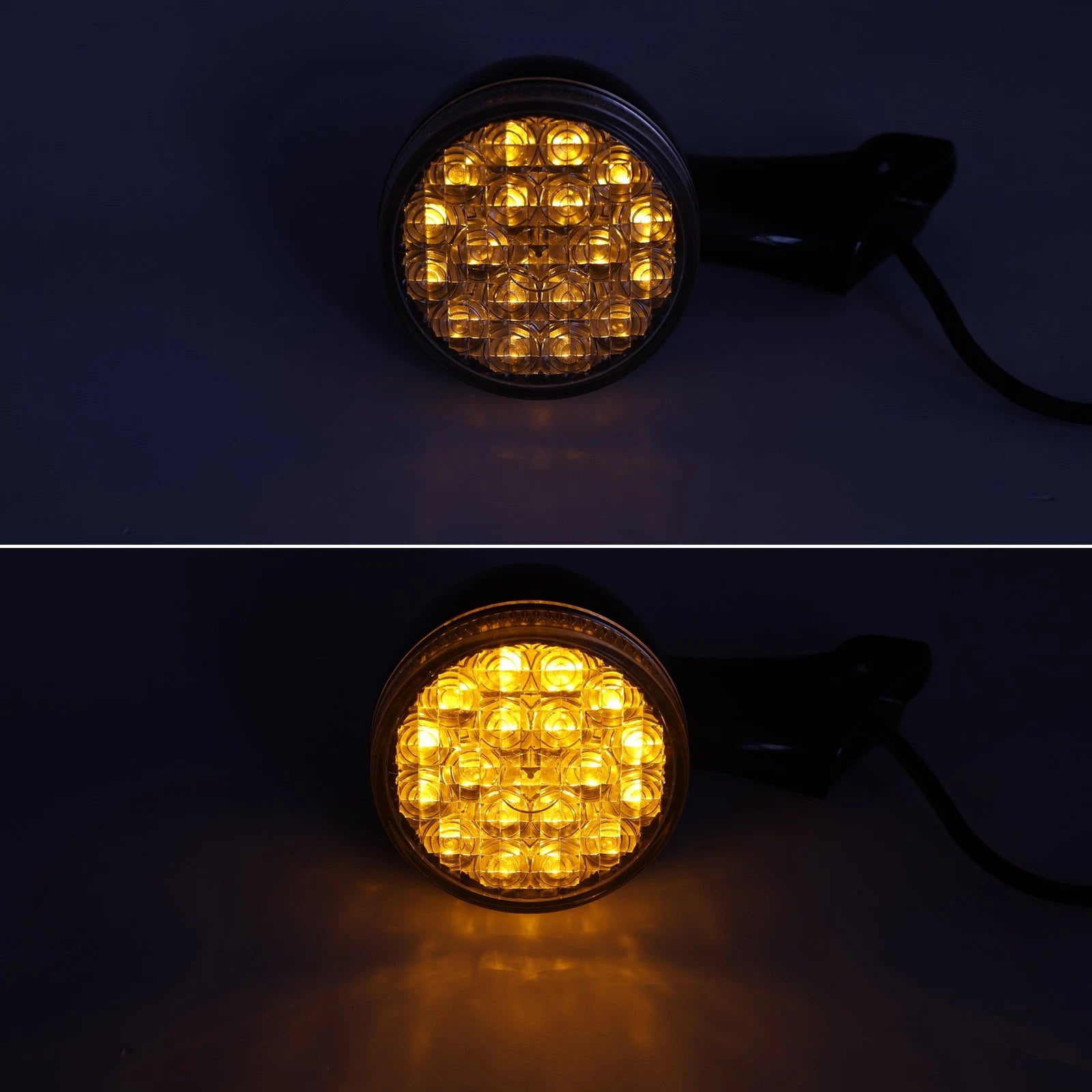 Front Turn Signals Amber Lights for Harley Sportster 48 XL1200X (2016–2022)