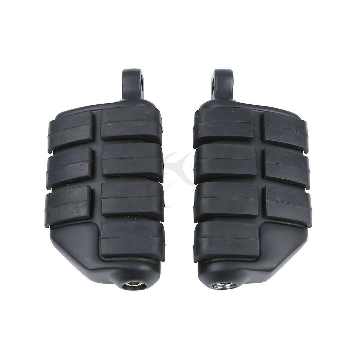 Matt Black Male Mount Footrests Foot Pegs for Harley Touring Electra Glide