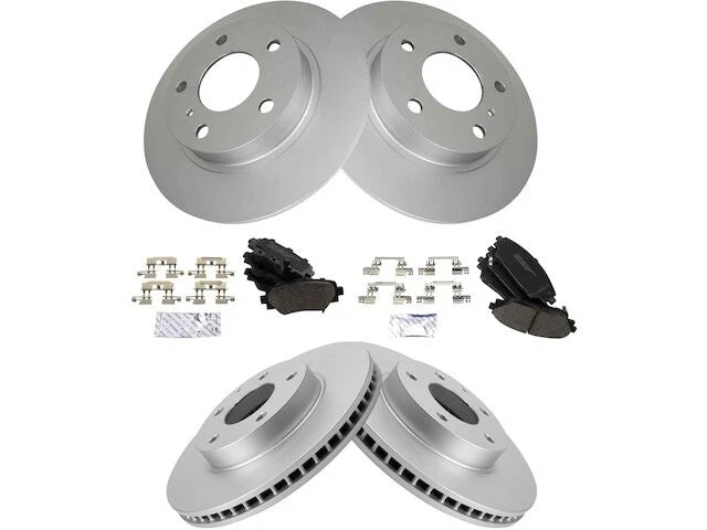 Front and Rear Brake Pad and Rotor Kit for Mazda 3 (2014–2016) KP196CW