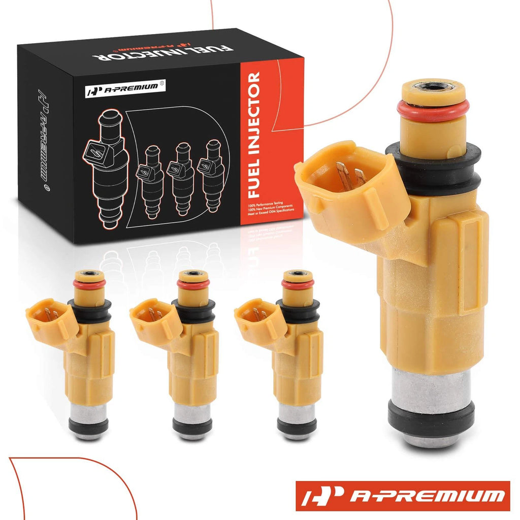 Set of 4 Fuel Injectors for Mitsubishi Galant Montero Sport (1997–2000)