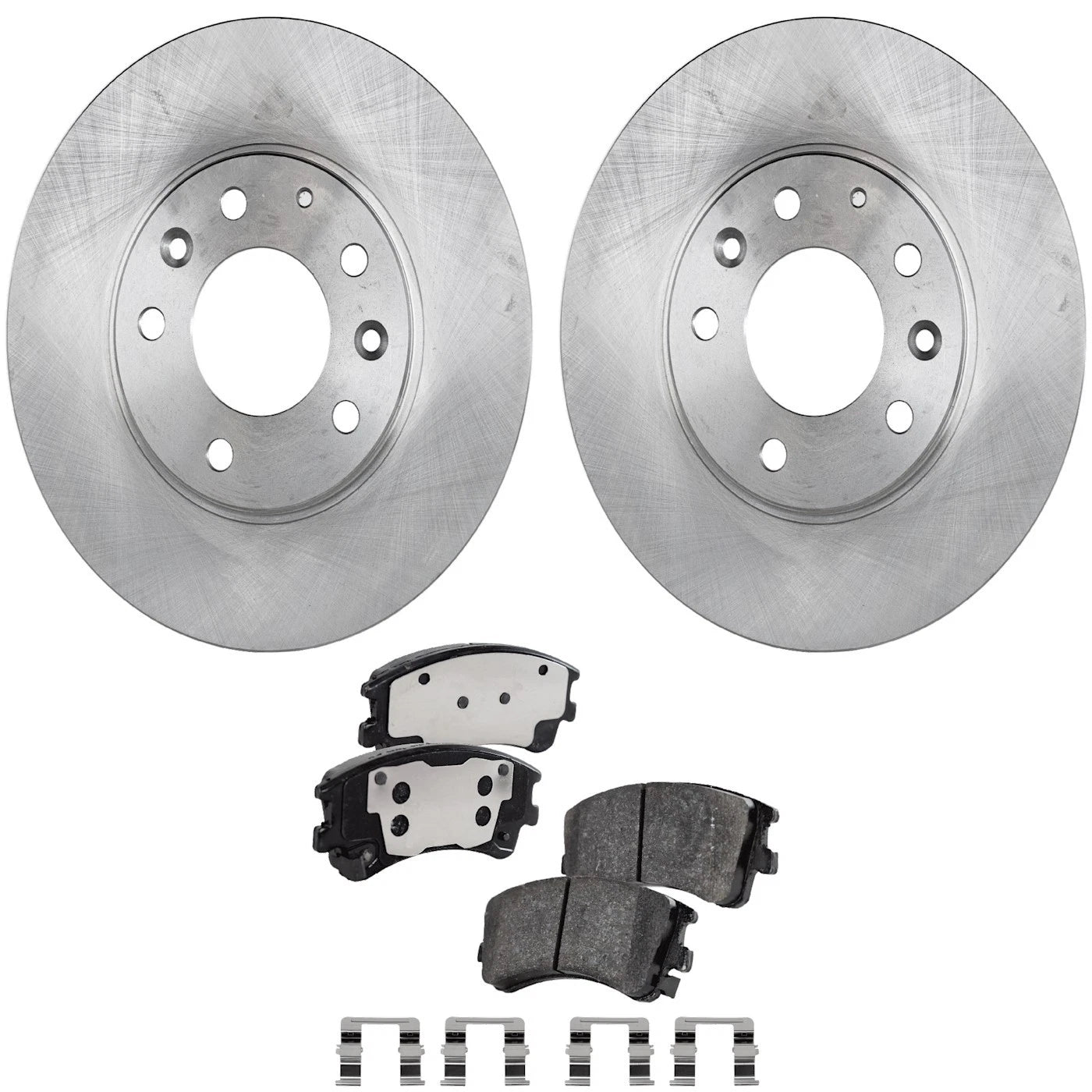 Front Brake Disc Rotors and Pads Kit for Mazda 6 (2003–2005)