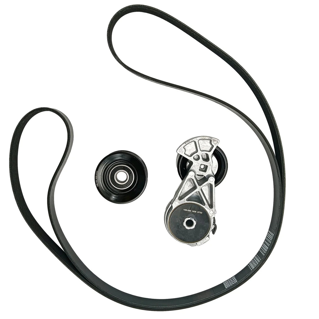 Serpentine Belt Tensioner Pulley Kit for Lincoln Ford Mercury (2000–2002)