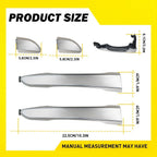 2X Chrome Exterior Door Handle for Hyundai Tucson (2016–2021)