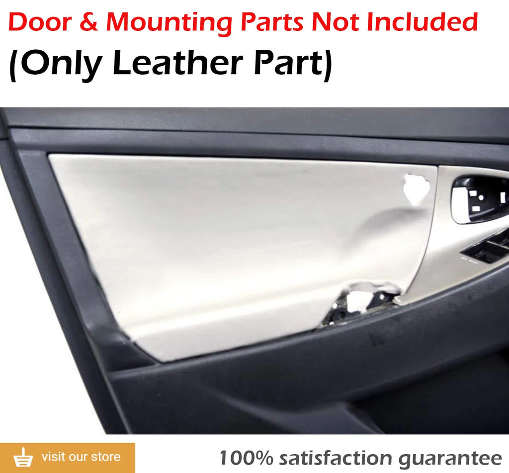 Set of 2 Front Door Panel Insert Cards for Toyota Camry (2007–2011) Gray