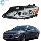 LED Headlight for Chevrolet Malibu (2019–2021) Chrome Housing Left Side