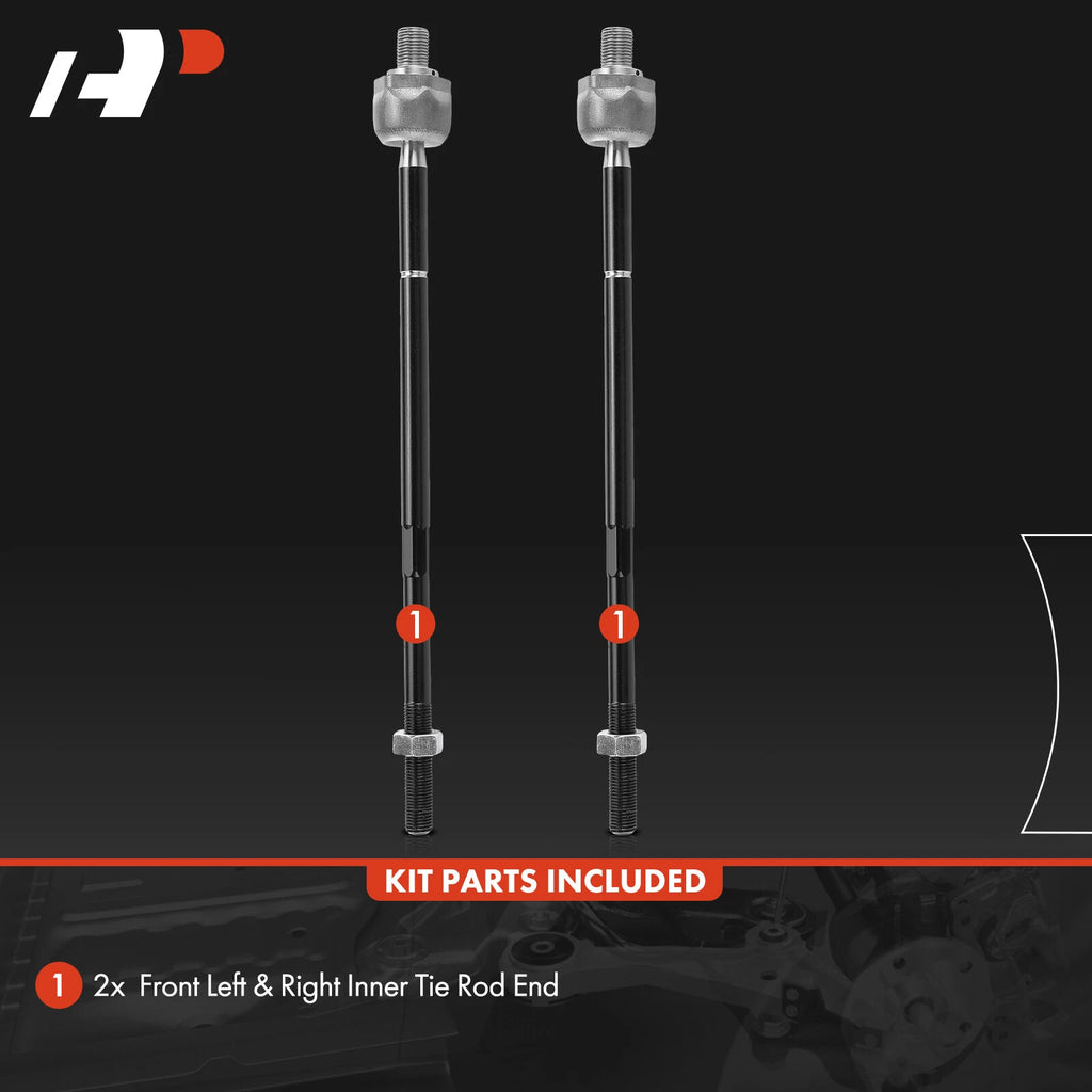 2X Front Inner Steering Tie Rod for Chevy Epica Suzuki Verona (2004â2006)
