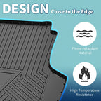 Flat Face Cargo Liner Rear Trunk Mat for Hyundai Sonata (2020–2022) TPE