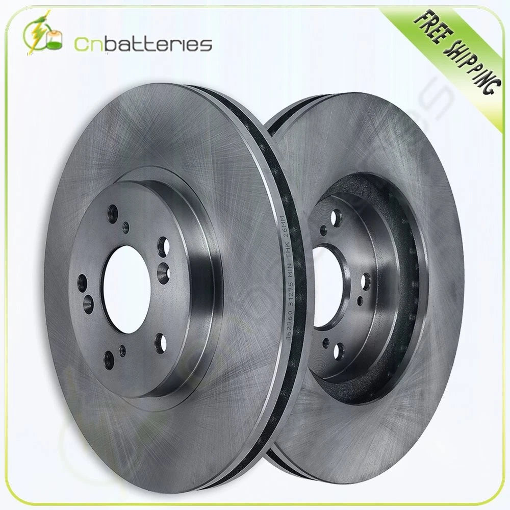 Front Brake Discs Rotors for Acura TL (2007–2008) TSX (2004–2014)