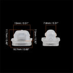 20pcs Plastic White Retainer Clips for BMW E46 E90 E91 E92 320i 323i